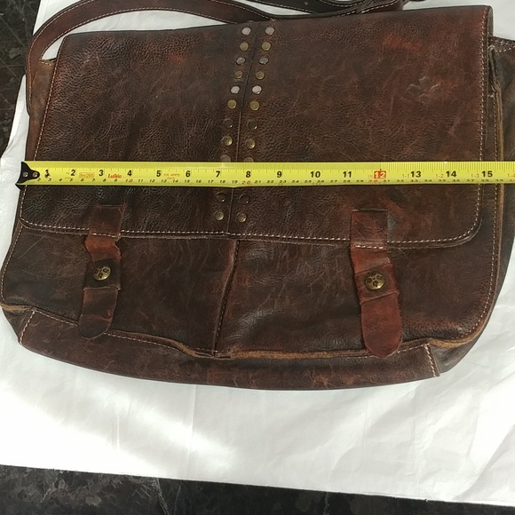 Patricia Nash leather crossbody bag - Picture 11 of 13